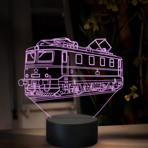 Beling 3D lampa, Elektrický rušeň E499.1, 16 farebná SXR26