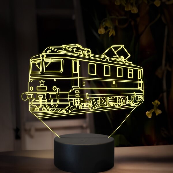 Beling 3D lampa, Elektrický rušeň E499.1, 16 farebná SXR26