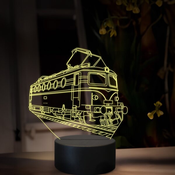 Beling 3D lampa, Elektrický rušeň E499.0, 16 farebná SXR27