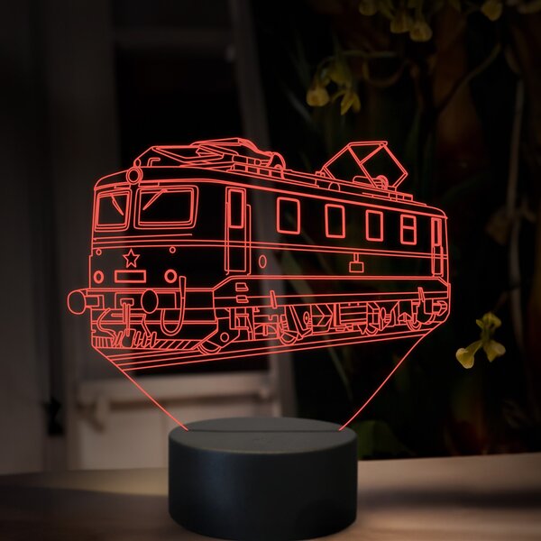 Beling 3D lampa, Elektrický rušeň E499.1, 16 farebná SXR26
