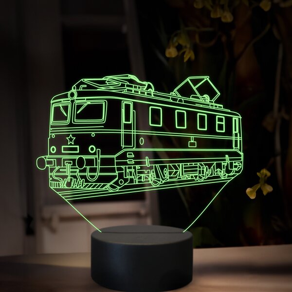 Beling 3D lampa, Elektrický rušeň E499.1, 16 farebná SXR26