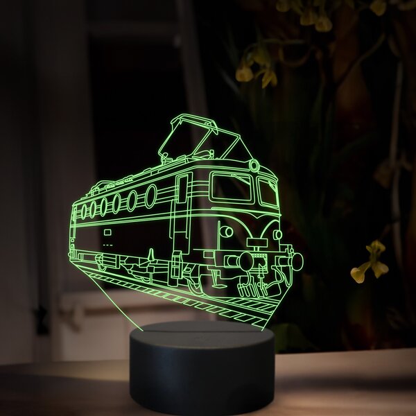 Beling 3D lampa, Elektrický rušeň E499.0, 16 farebná SXR27