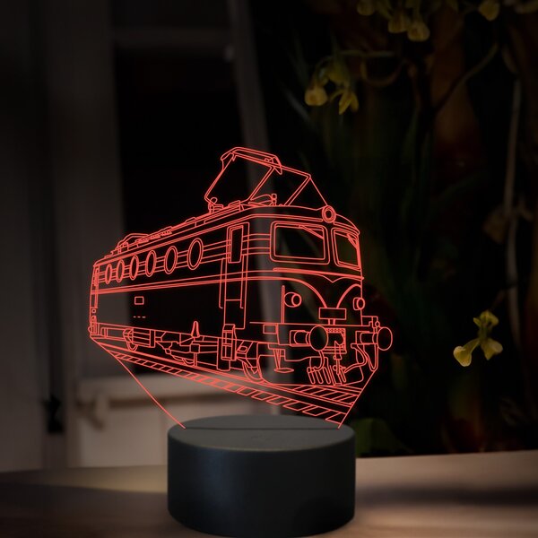 Beling 3D lampa, Elektrický rušeň E499.0, 16 farebná SXR27