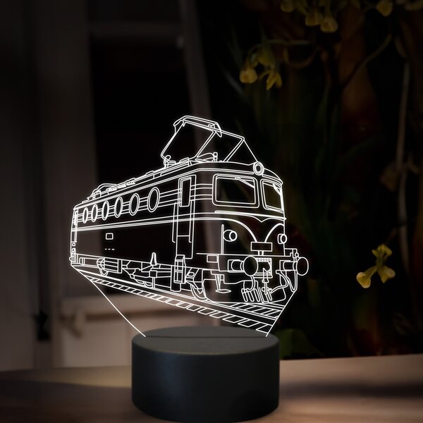 Beling 3D lampa, Elektrický rušeň E499.0, 16 farebná SXR27