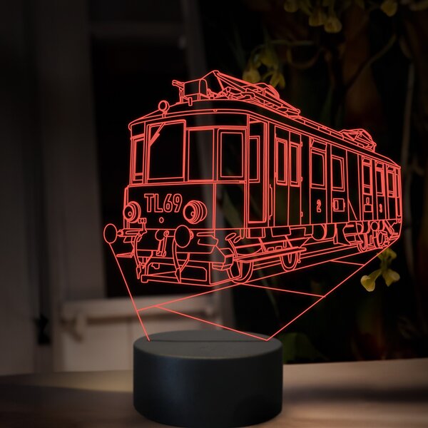 Beling 3D lampa, Elektrický rušeň EM400, 16 farebná SXR28