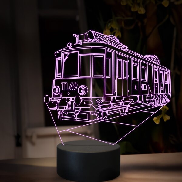 Beling 3D lampa, Elektrický rušeň EM400, 16 farebná SXR28