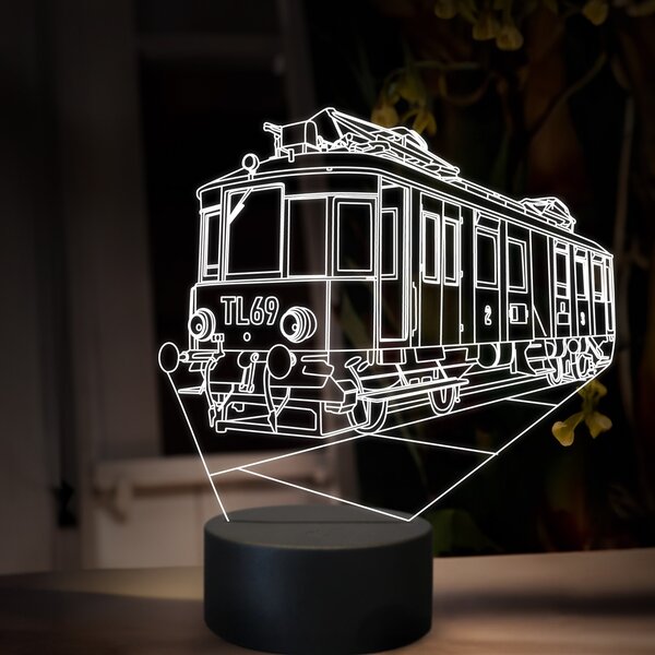 Beling 3D lampa, Elektrický rušeň EM400, 16 farebná SXR28