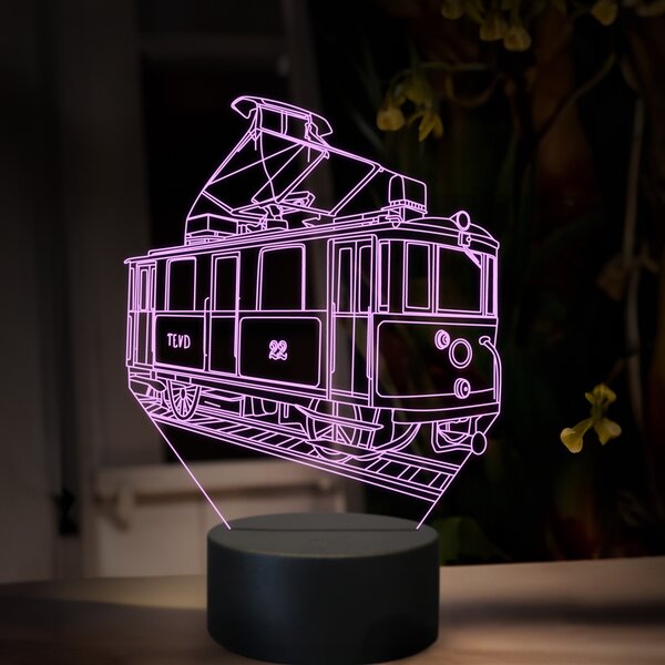 Beling 3D lampa, Elektrický rušeň EMU26, 16 farebná SXR29