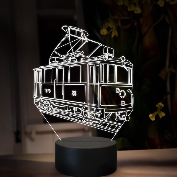 Beling 3D lampa, Elektrický rušeň EMU26, 16 farebná SXR29