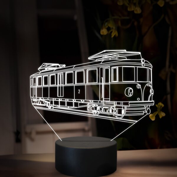 Beling 3D lampa, Elektrický rušeň EMU49, 16 farebná SXR30