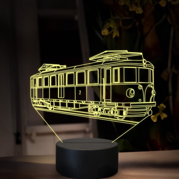 Beling 3D lampa, Elektrický rušeň EMU49, 16 farebná SXR30