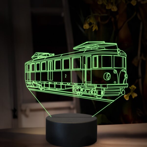 Beling 3D lampa, Elektrický rušeň EMU49, 16 farebná SXR30
