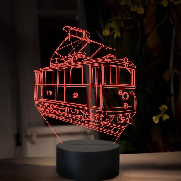 Beling 3D lampa, Elektrický rušeň EMU26, 16 farebná SXR29
