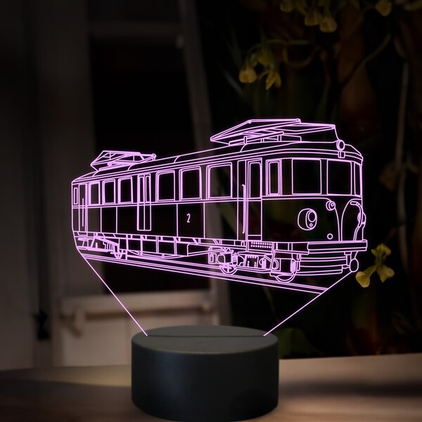 Beling 3D lampa, Elektrický rušeň EMU49, 16 farebná SXR30