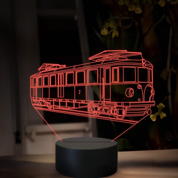 Beling 3D lampa, Elektrický rušeň EMU49, 16 farebná SXR30