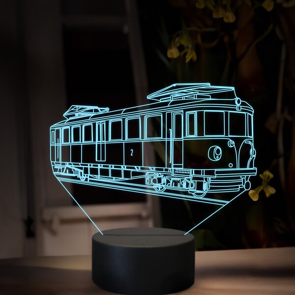 Beling 3D lampa, Elektrický rušeň EMU49, 16 farebná SXR30