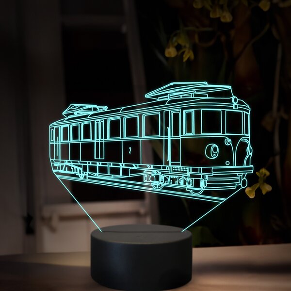 Beling 3D lampa, Elektrický rušeň EMU49, 16 farebná SXR30