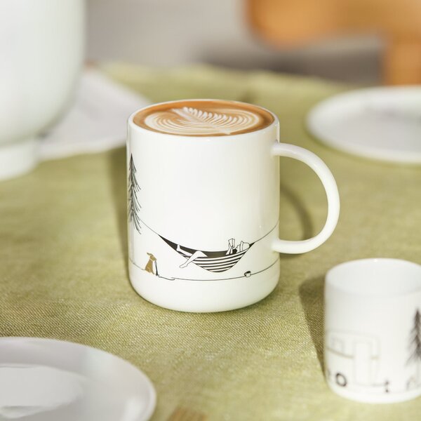 Porcelánový hrnček Camping 300 ml