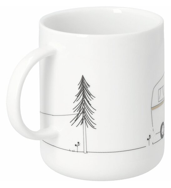 Porcelánový hrnček Camping 300 ml