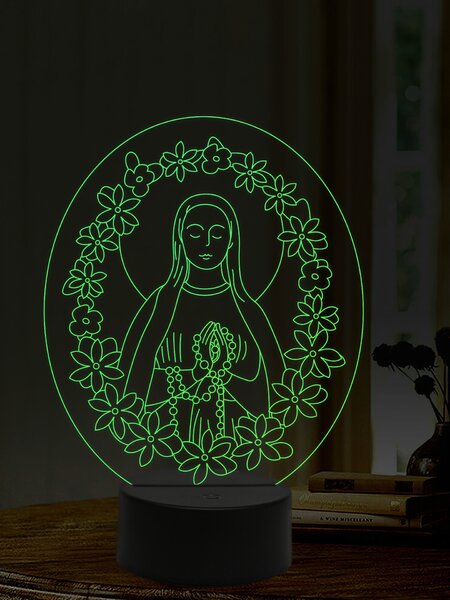 Beling 3D lampa, Panna Mária, 16 farebná,AA20