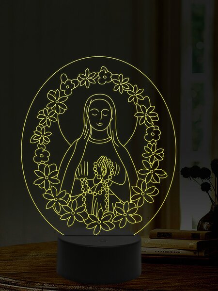 Beling 3D lampa, Panna Mária, 16 farebná,AA20