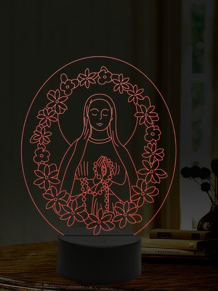 Beling 3D lampa, Panna Mária, 16 farebná,AA20
