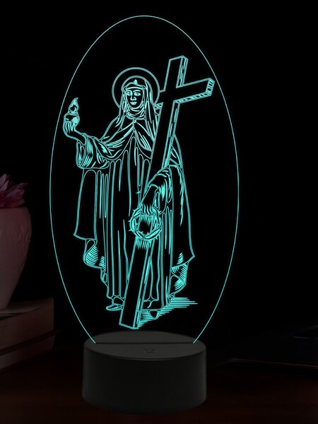 Beling 3D lampa, Mária Magdaléna, 16 farebná,AA32