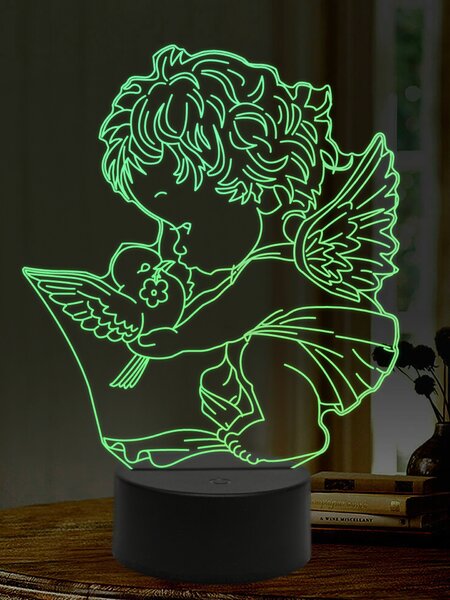Beling 3D lampa, Anjel 3, 16 farebná,AA43