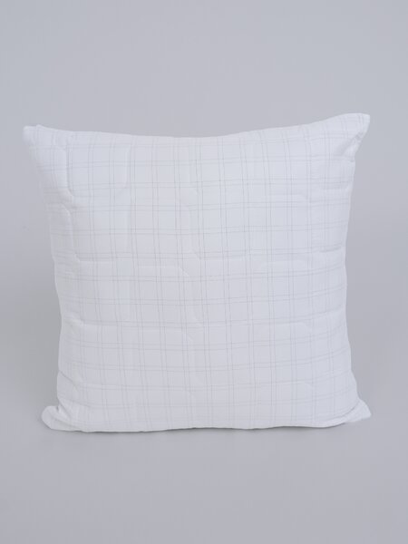 Prešívaný vankúš z umelého peria Antistress Carbon - 40 x 40 cm so zipsom