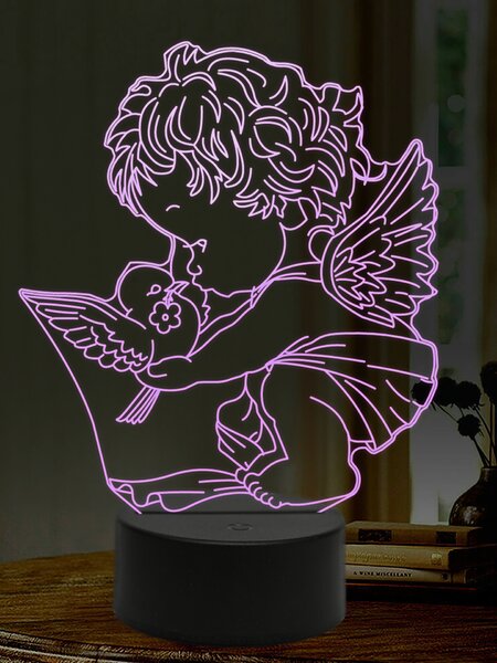 Beling 3D lampa, Anjel 3, 16 farebná,AA43