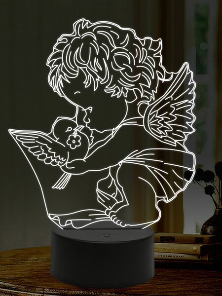 Beling 3D lampa, Anjel 3, 16 farebná,AA43