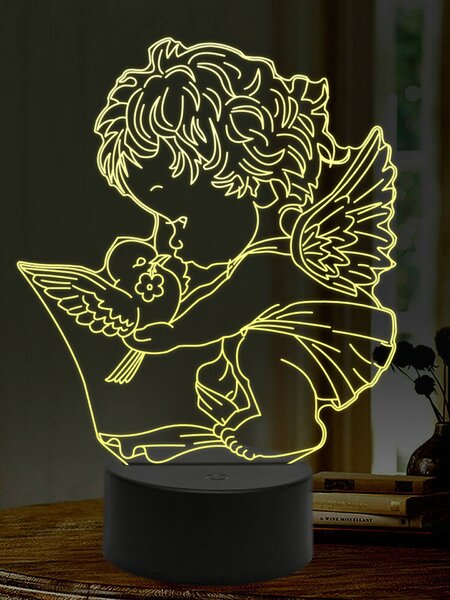 Beling 3D lampa, Anjel 3, 16 farebná,AA43