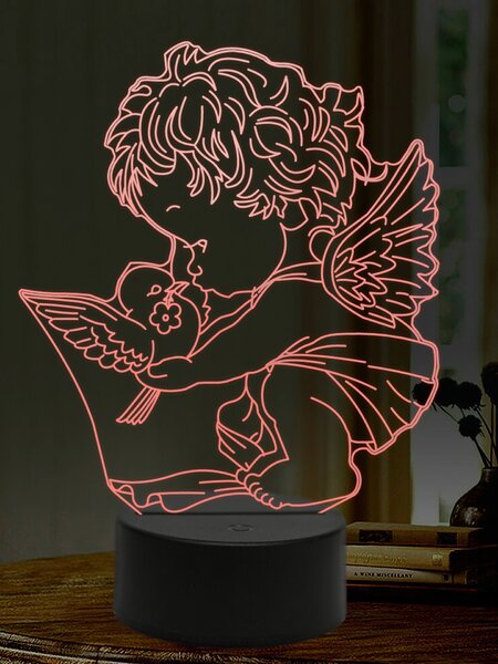 Beling 3D lampa, Anjel 3, 16 farebná,AA43