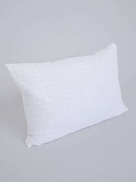 Prešívaný vankúš z umelého peria Antistress Carbon - 50 x 70 cm so zipsom