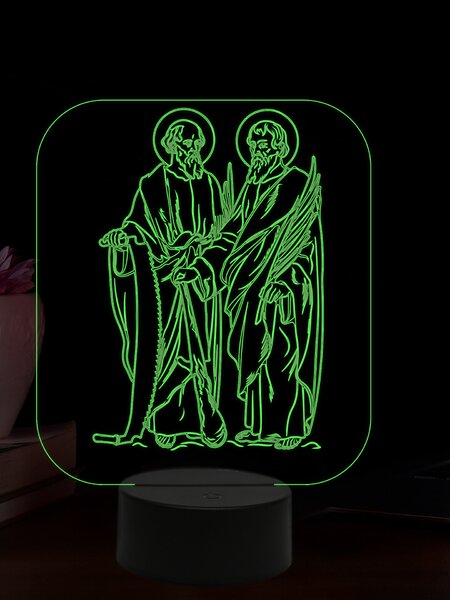 Beling 3D lampa, Svätí Šimon a Júda, 16 farebná,AA65