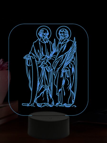 Beling 3D lampa, Svätí Šimon a Júda, 16 farebná,AA65