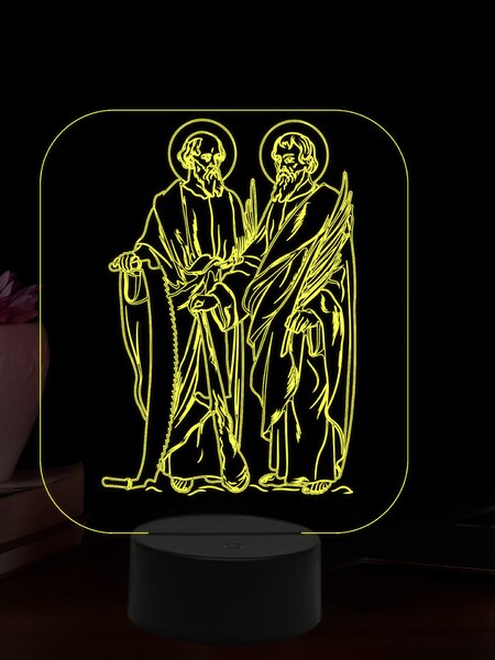Beling 3D lampa, Svätí Šimon a Júda, 16 farebná,AA65