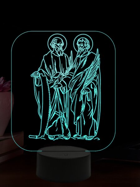 Beling 3D lampa, Svätí Šimon a Júda, 16 farebná,AA65