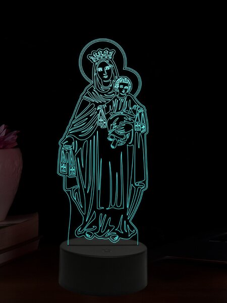 Beling 3D lampa, Panna z Carmen, 16 farebná,AA91