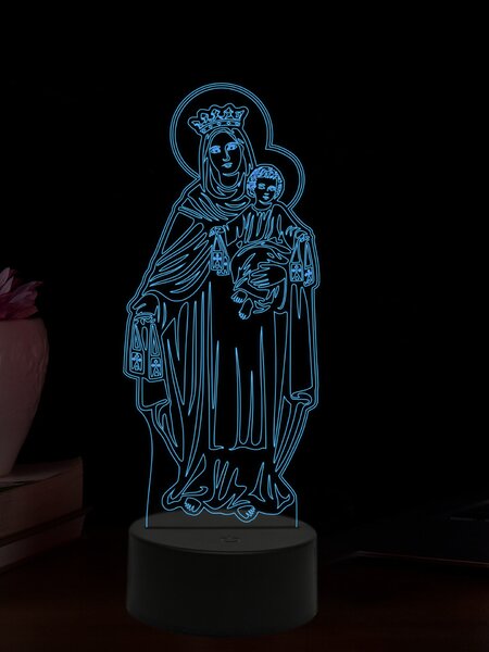 Beling 3D lampa, Panna z Carmen, 16 farebná,AA91