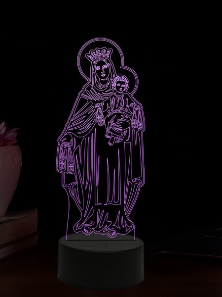 Beling 3D lampa, Panna z Carmen, 16 farebná,AA91