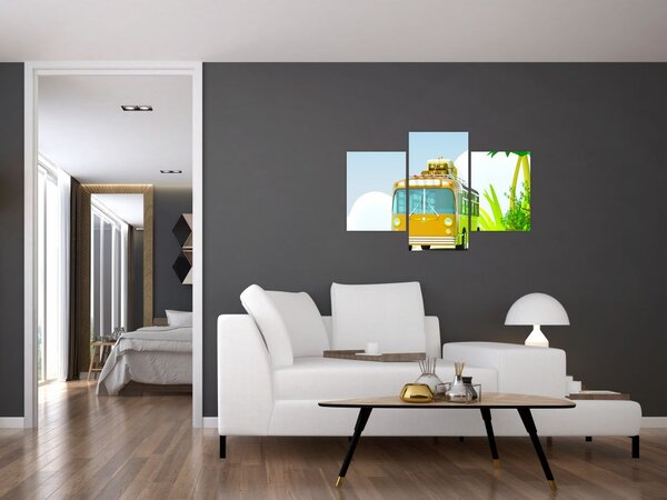 Obraz - Cesta do trópov (90x60 cm)