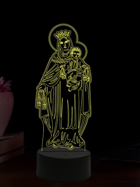 Beling 3D lampa, Panna z Carmen, 16 farebná,AA91