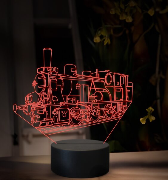 Beling 3D lampa, Parná lokomotíva 310.9 „Kafemlejnek“, 16 farebná SXQ33