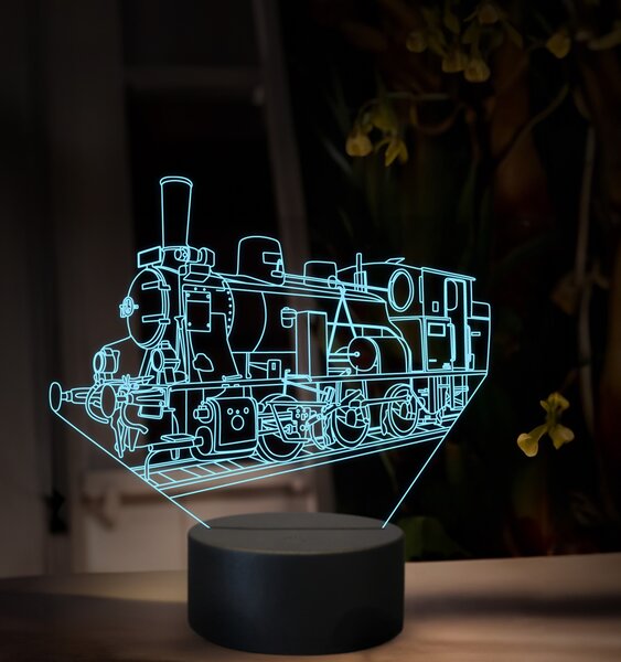 Beling 3D lampa, Parná lokomotíva 310.9 „Kafemlejnek“, 16 farebná SXQ33