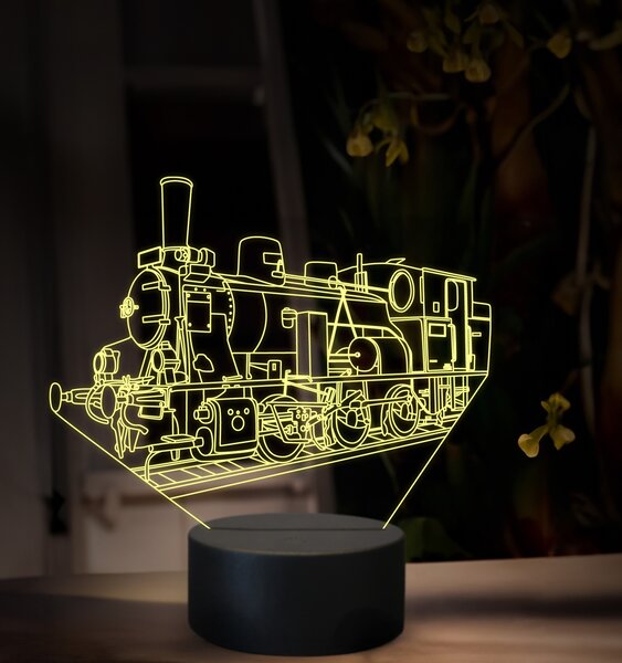 Beling 3D lampa, Parná lokomotíva 310.9 „Kafemlejnek“, 16 farebná SXQ33