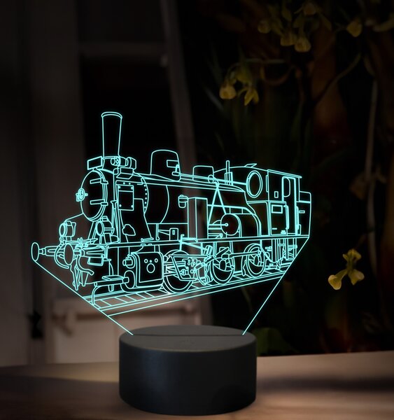 Beling 3D lampa, Parná lokomotíva 310.9 „Kafemlejnek“, 16 farebná SXQ33