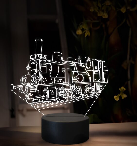 Beling 3D lampa, Parná lokomotíva 310.9 „Kafemlejnek“, 16 farebná SXQ33
