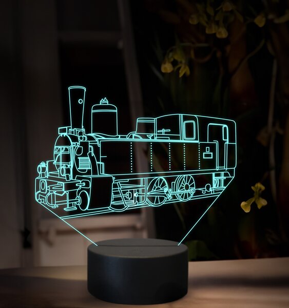 Beling 3D lampa, Parná lokomotíva radu 314.3, 16 farebná SXQ34