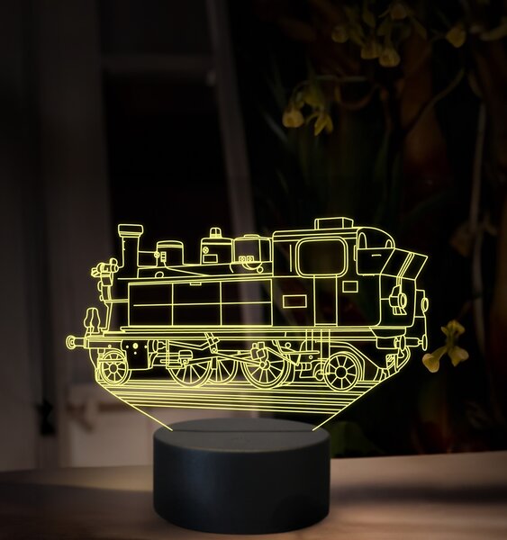 Beling 3D lampa, Parný rušeň 22.0, 16 farebná SXQ35